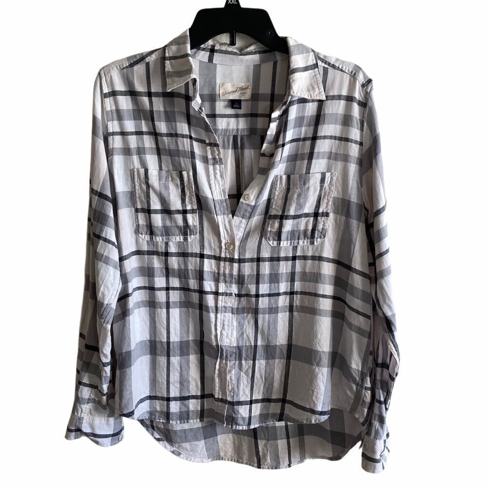 Universal Thread Women’s Button Down Flannel Shirt size S